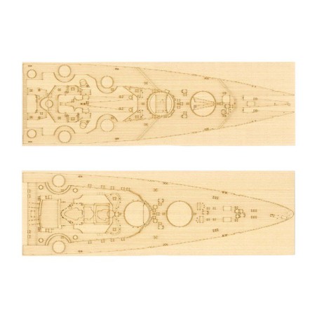 Plastic boat model Kit Super-Detailing Bismarck 95T05358 | Scientific-MHD