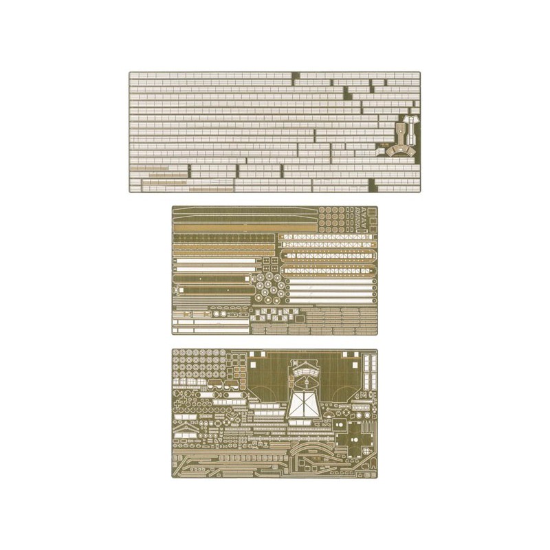 Plastic boat model Kit Super-Detailing Kit Bismarck 95T03702 | Scientific-MHD