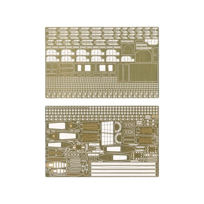 Plastic boat model Kit Super-Detailing Kit Bismarck 95T03702 | Scientific-MHD