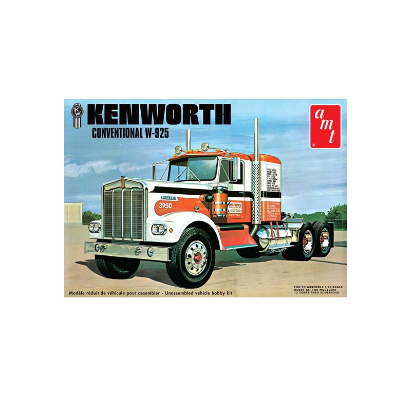 Kenworth W925 1/25 plastic truck model | Scientific-MHD