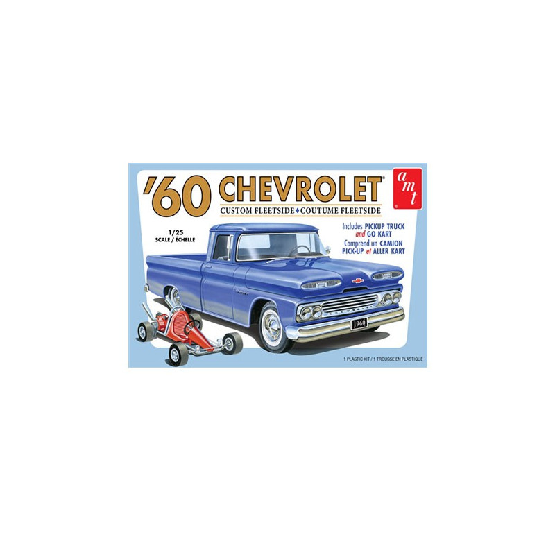 Plastic car model 1960 Chevy Custom Flowsy / Kart 1:25 | Scientific-MHD