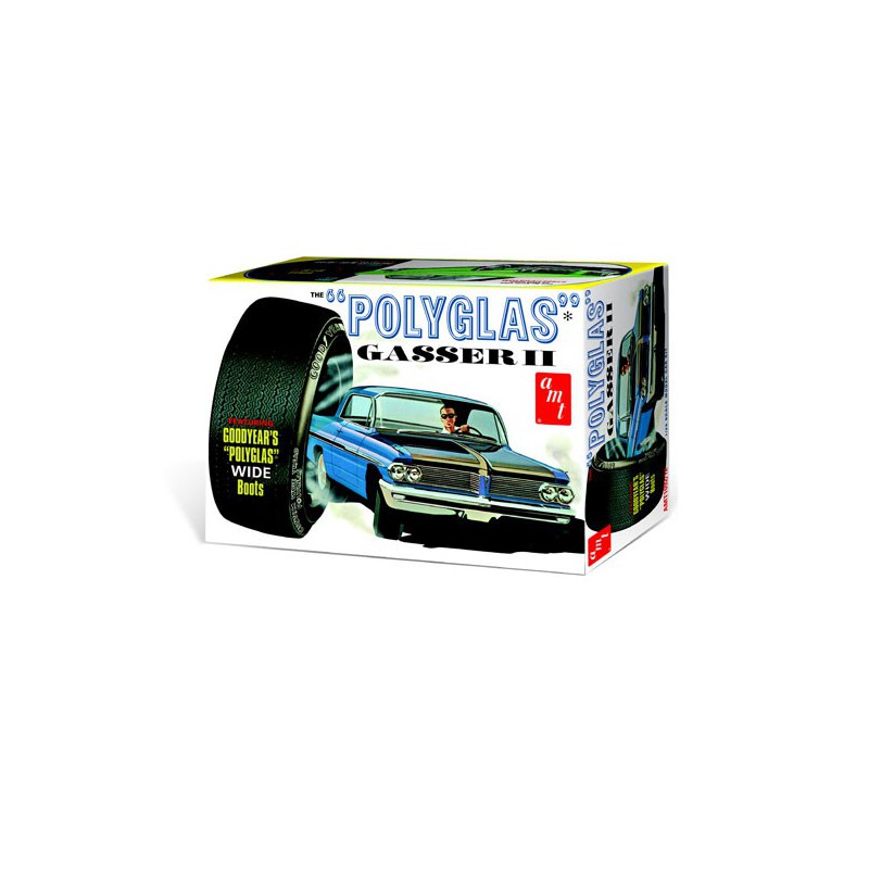 Pontiac Gasser II 1962 1/25 plastic car cover | Scientific-MHD