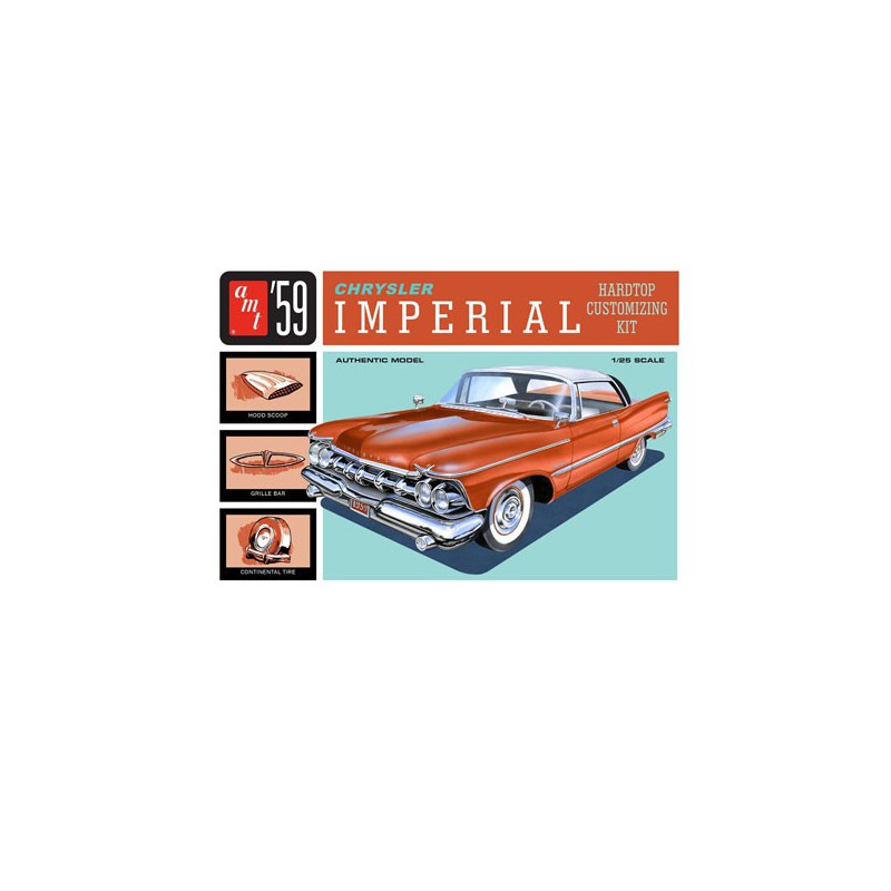 Plastic car model 1959 Chrysler Imperial 1/25 | Scientific-MHD