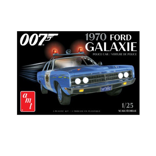 Plastic car model 1970 Ford Galaxie Police Car James Bond 1:25 Plastic car model 1970 Ford Galaxie Police Car James Bond 1:25 | Scientific-MHD