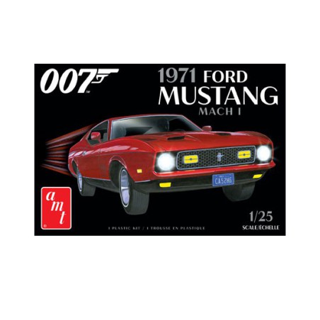 James Bond plastic car cover 1971 Ford Mustang Mach I 1:25 | Scientific-MHD James Bond plastic car cover 1971 Ford Mustang Mach I 1:25 | Scientific-MHD