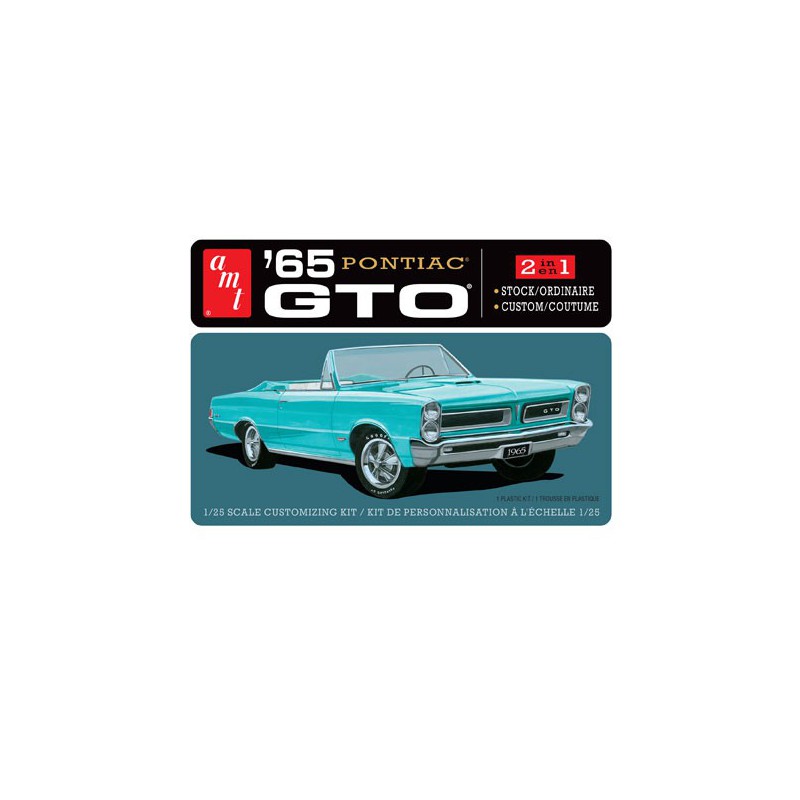 Plastic car model 1965 Pontiac GTO 1:25 | Scientific-MHD