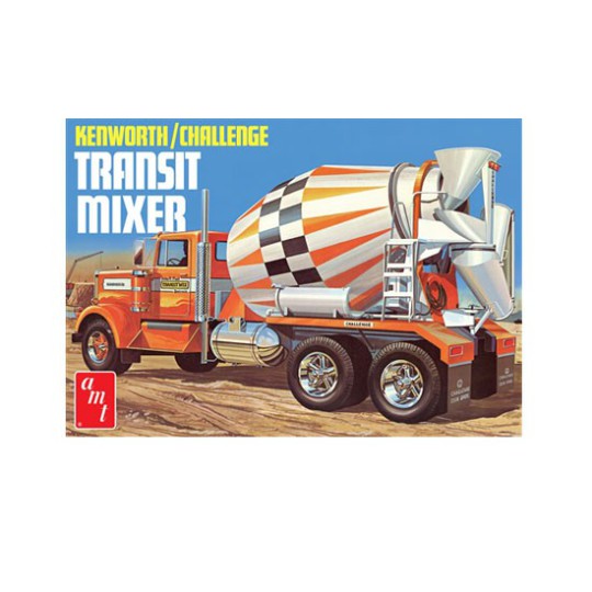 Kenworth plastic truck model /Transit Cement Mixer 1:25 Kenworth plastic truck model /Transit Cement Mixer 1:25 | Scientific-MHD
