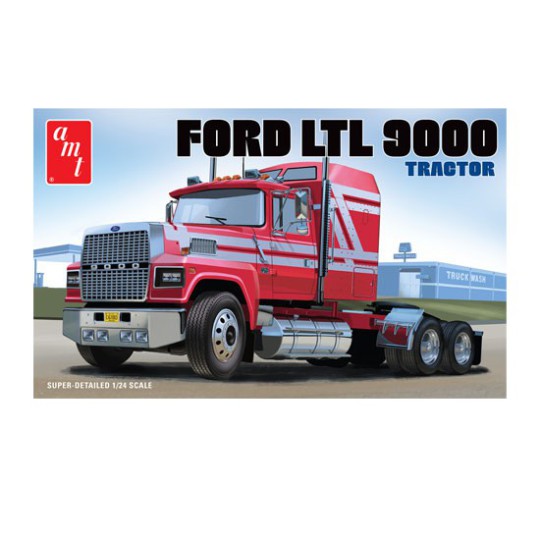 Ford LTL 9000 Semi Tractor 1:24 plastic truck model Ford LTL 9000 Semi Tractor 1:24 plastic truck model | Scientific-MHD