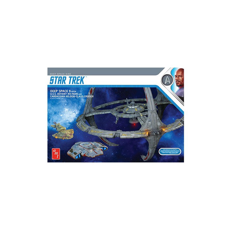 Deep Space 9 + DESIDE plastic science fiction model | Scientific-MHD