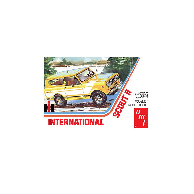 Plastic car model 1977 International Harvester Scout II 1:25 | Scientific-MHD