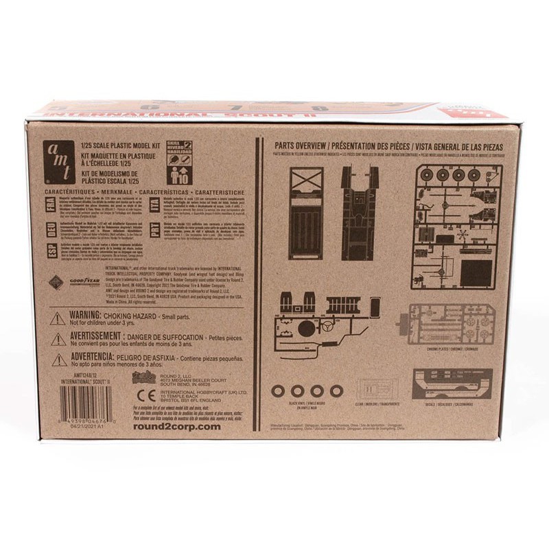 Plastic car model 1977 International Harvester Scout II 1:25 | Scientific-MHD Plastic car model 1977 International Harvester Scout II 1:25 | Scientific-MHD