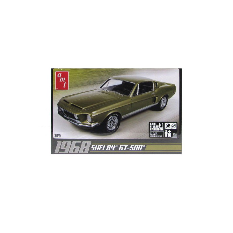 Shelby GT-500 1968 1/25 plastic car cover | Scientific-MHD