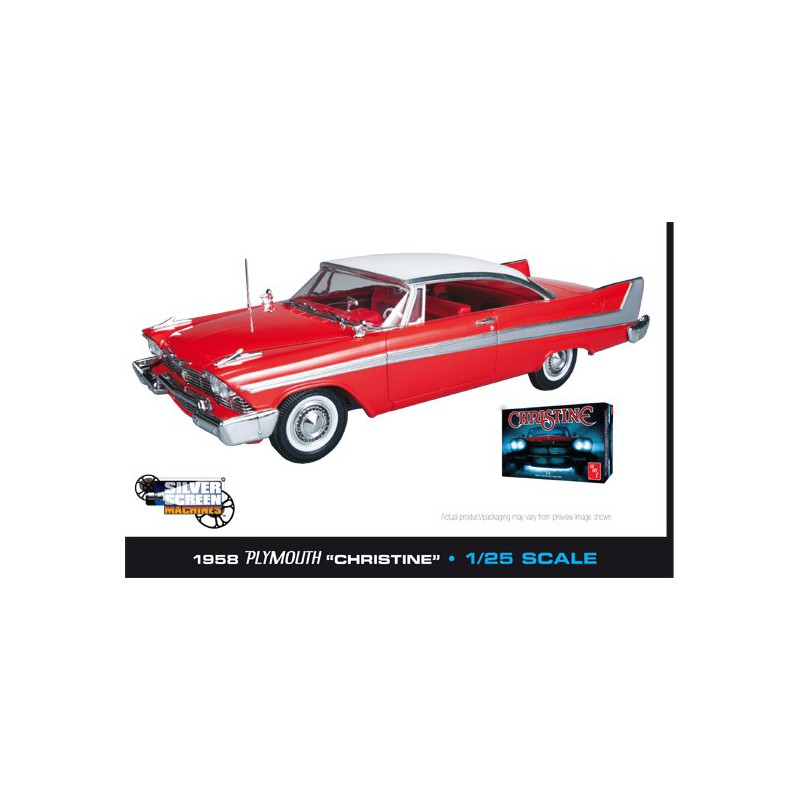 Plymouth plastic car cover Christine 1/25 | Scientific-MHD