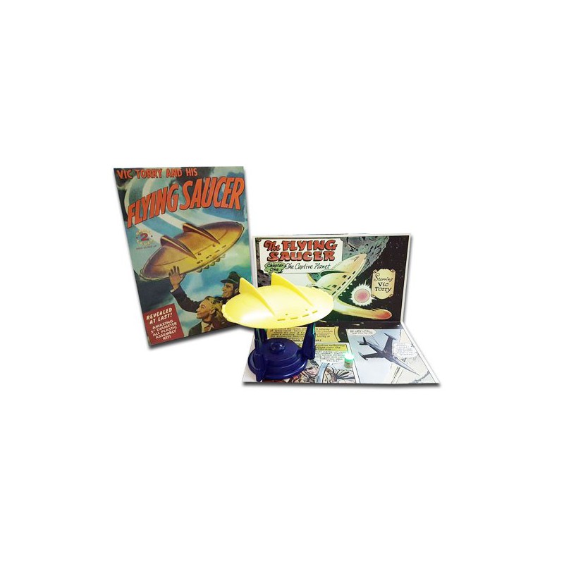 Vic Torry and His Flying Saucer + LED plastic fiction model | Scientific-MHD