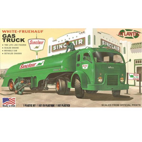 Vintage gas Truck Truck Sinclair / US Army 1/48 plastic truck model | Scientific-MHD Vintage gas Truck Truck Sinclair / US Army 1/48 plastic truck model | Scientific-MHD