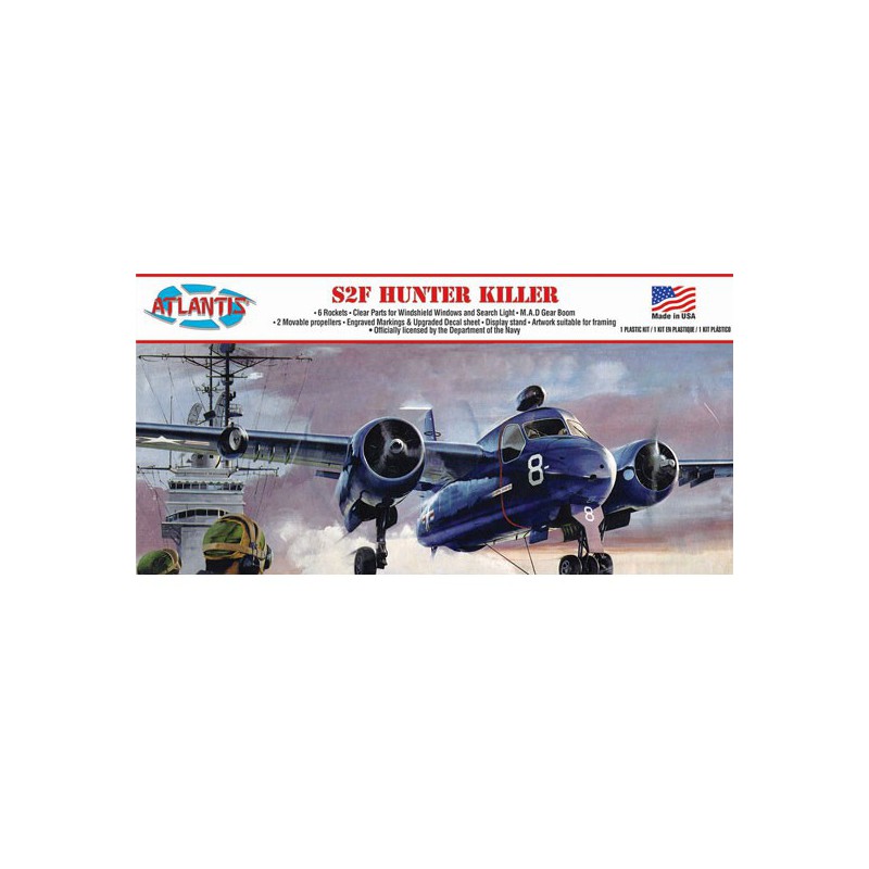 S2F HUNER KILLER 1/54 plastic plane model | Scientific-MHD
