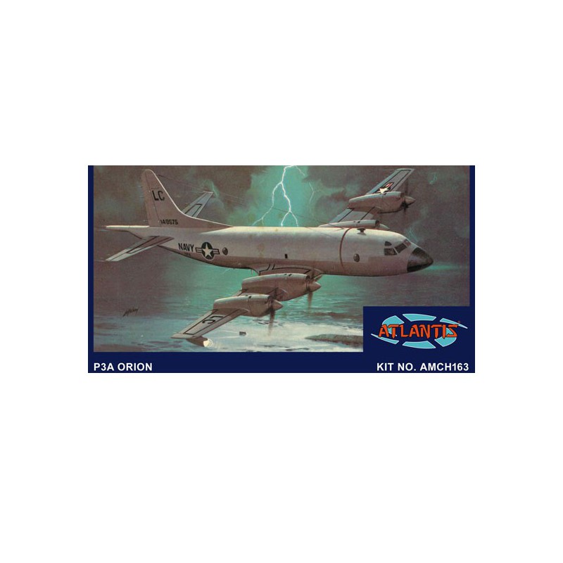 P-3A Orion 1/115 plastic plane model | Scientific-MHD