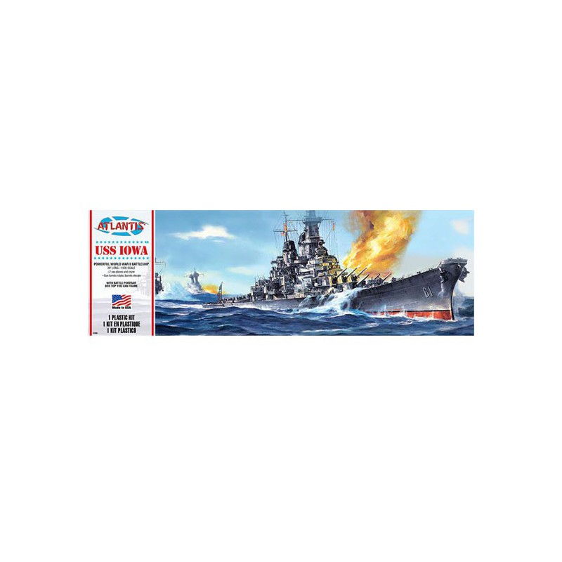 USS Iowa BB-61 1/535 plastic boat model | Scientific-MHD