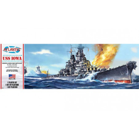 USS Iowa BB-61 1/535 plastic boat model | Scientific-MHD