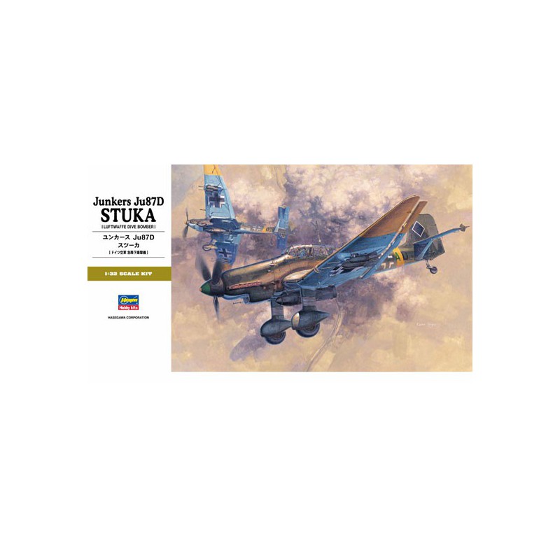 Plastic plane model Ju 87D Stuka (ST26) 1/32 | Scientific-MHD