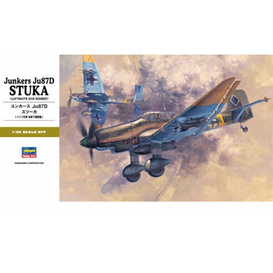 Plastic plane model Ju 87D Stuka (ST26) 1/32 Plastic plane model Ju 87D Stuka (ST26) 1/32 | Scientific-MHD