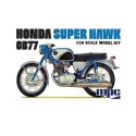 Honda Super Hawk 1/16 plastic motorcycle model | Scientific-MHD