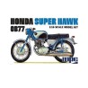 Honda Super Hawk 1/16 plastic motorcycle model | Scientific-MHD