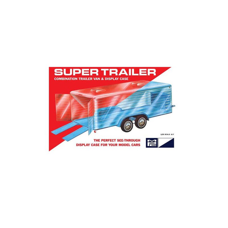 Super trailer plastic car cover "Showcase trailer" 1/25 | Scientific-MHD