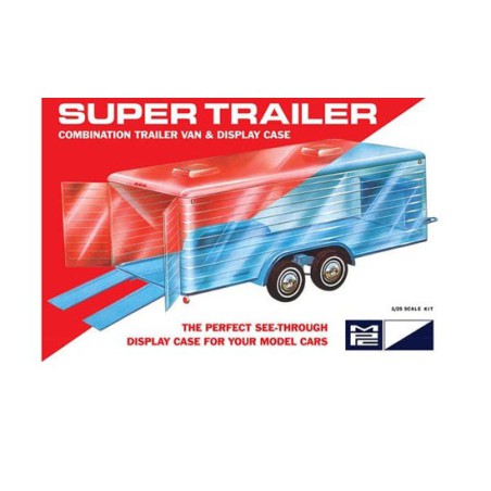 Super trailer plastic car cover "Showcase trailer" 1/25 | Scientific-MHD Super trailer plastic car cover "Showcase trailer" 1/25 | Scientific-MHD