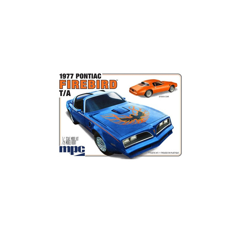 Plastic car model 1977 Pontiac Firebird T/A 1:25 | Scientific-MHD