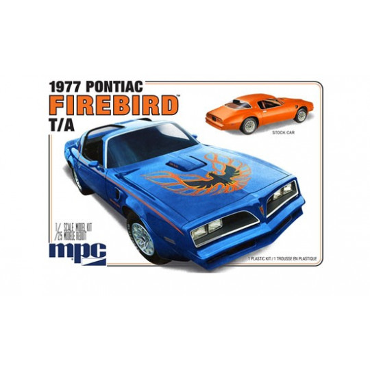 Plastic car model 1977 Pontiac Firebird T/A 1:25 | Scientific-MHD