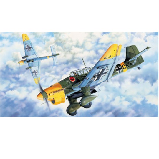 Junkers JU-87B-2 Stuka plane plane model Junkers JU-87B-2 Stuka plane plane model | Scientific-MHD