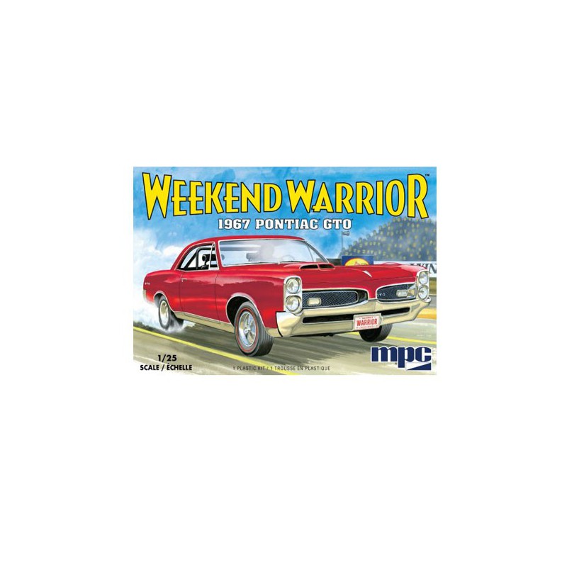 Pontiac GTO 67 1/25 weekend Warrior plastic carpet | Scientific-MHD