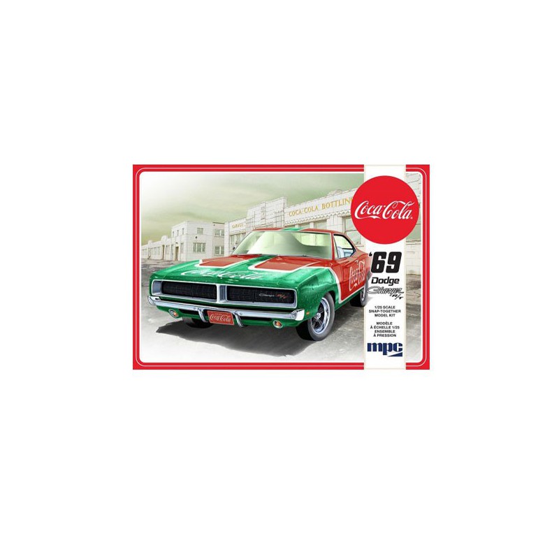 Dodge Plastic Car Coat Charge RT 69 Coca Cola 1/25 | Scientific-MHD