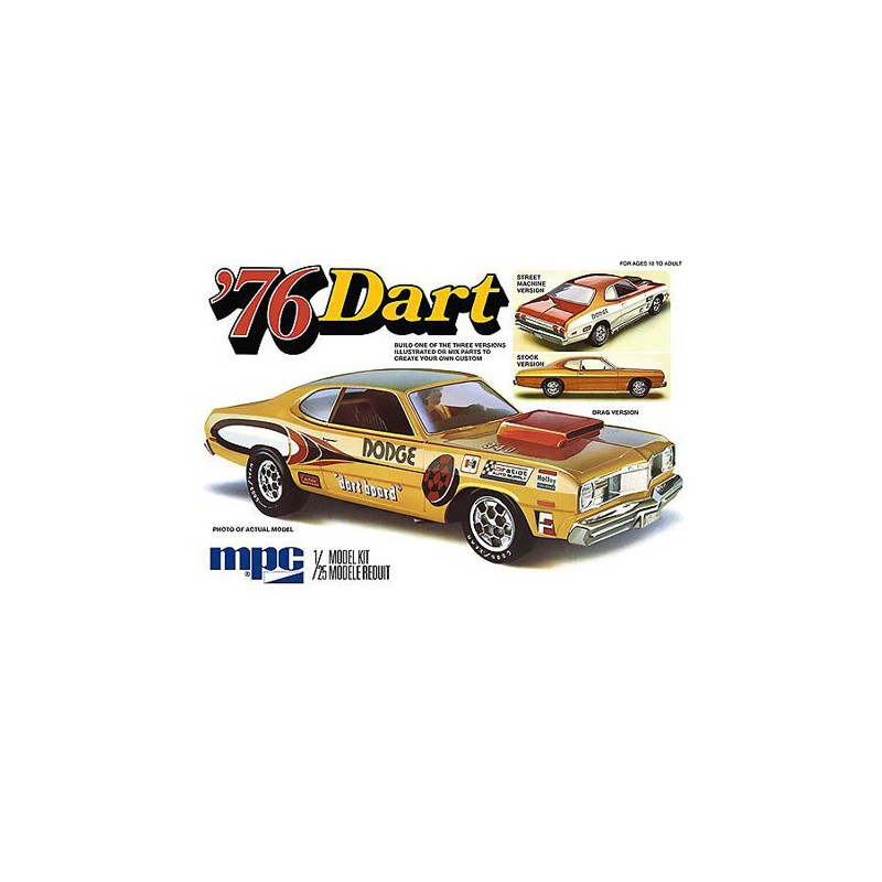 Plastic car model 1976 Dodge Dart Sport 1:25 | Scientific-MHD