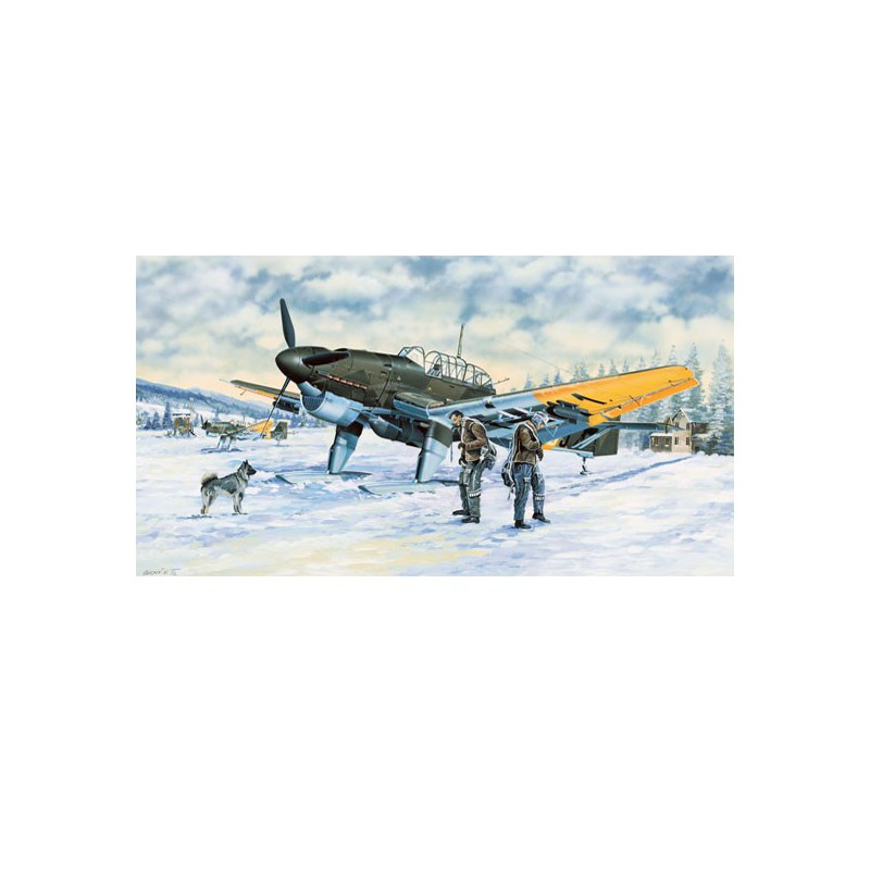 Junkers JU-87B-2/U4 Stuka plane plane model | Scientific-MHD