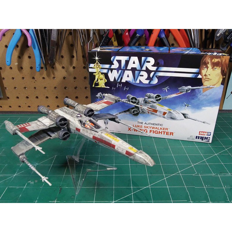 Star Wars plastic science fiction model: X-Wing Fighter 1/64 | Scientific-MHD