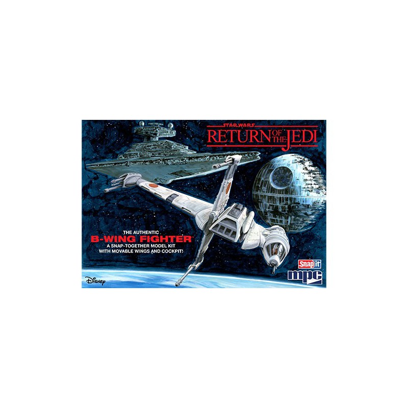 Star Wars plastic science fiction model: B-Wing Fighter 1/64 | Scientific-MHD