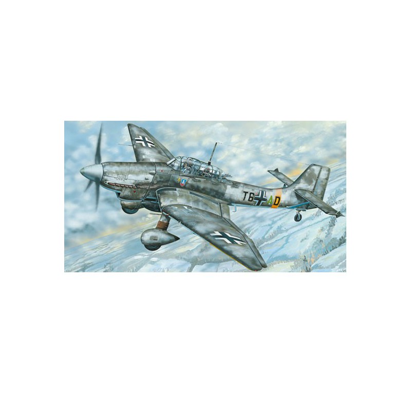 Junkers JU-87D Stuka plastic plane model | Scientific-MHD