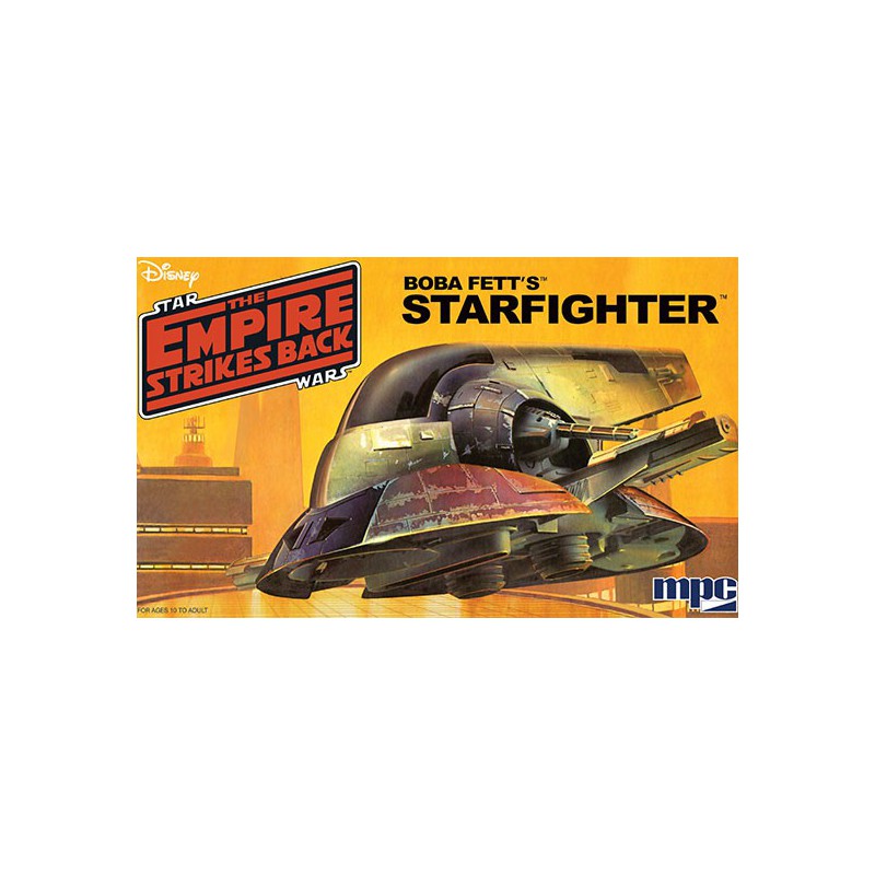 Star Wars Boba Fett's Starfighter 1/72 plastic science fiction model | Scientific-MHD