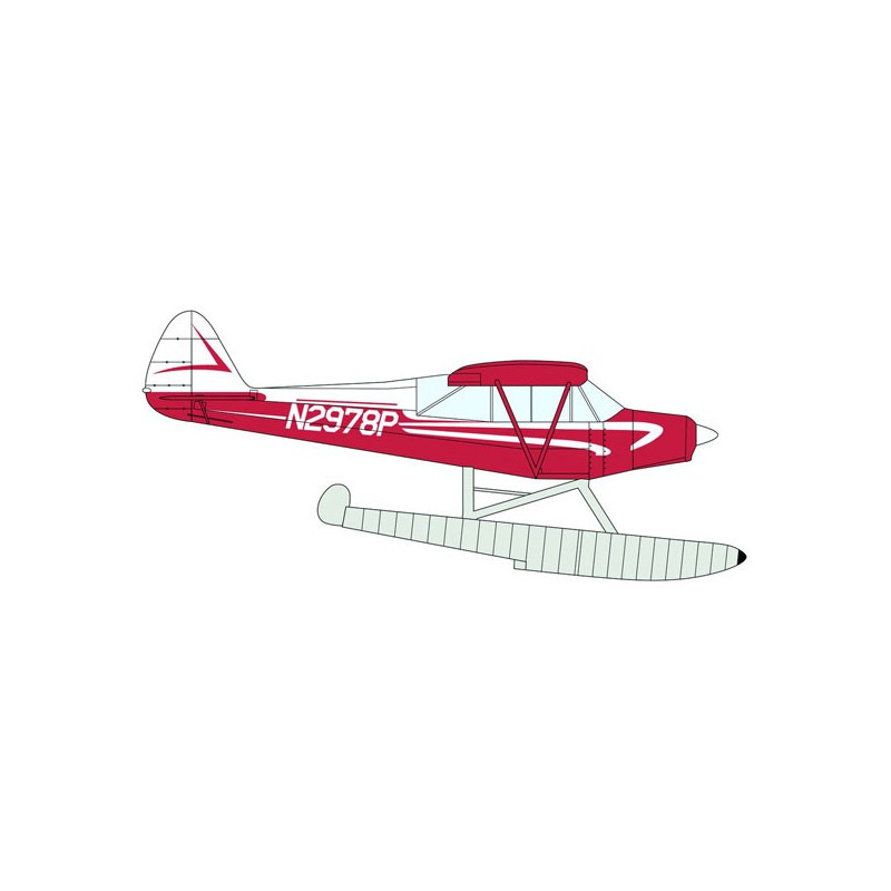 Plastic plastic model Piper Super Cub Hydravion 1/48 | Scientific-MHD