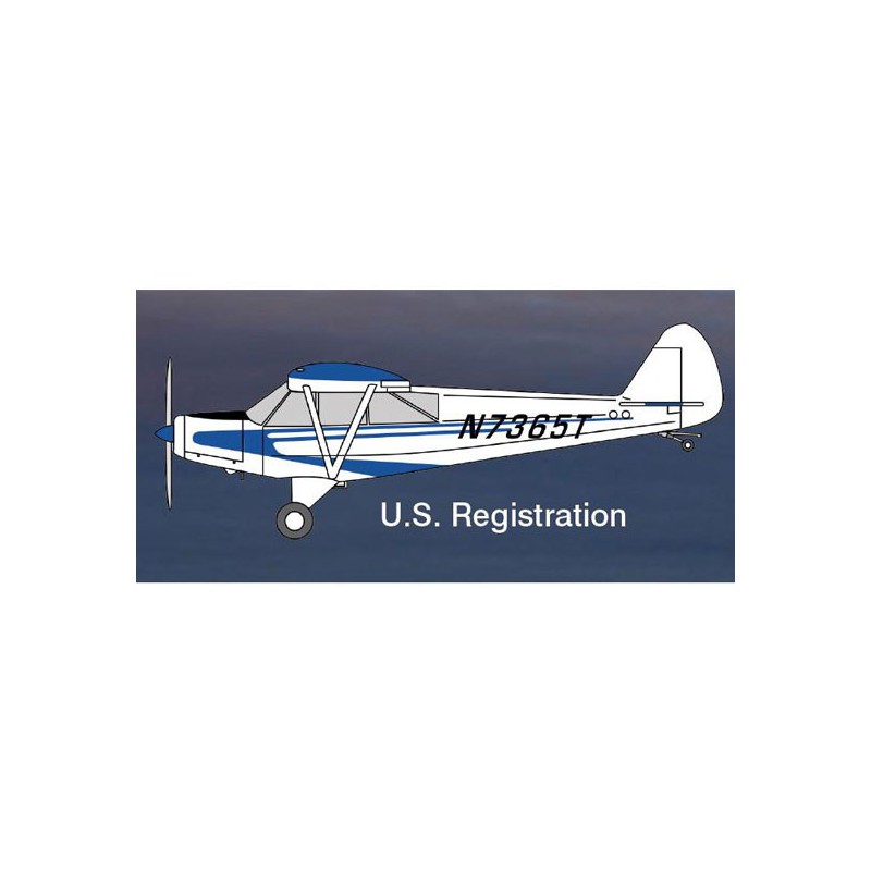 Plastic plastic model Piper Super Cub 1/48 | Scientific-MHD