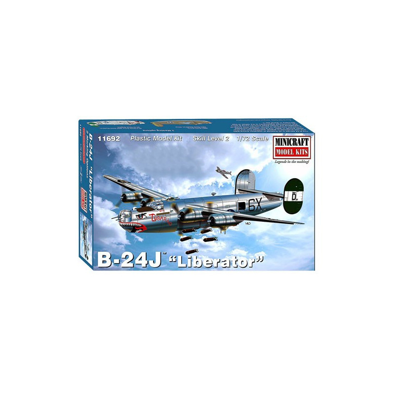Plastic plane model B-24J USAAF 1/72 | Scientific-MHD