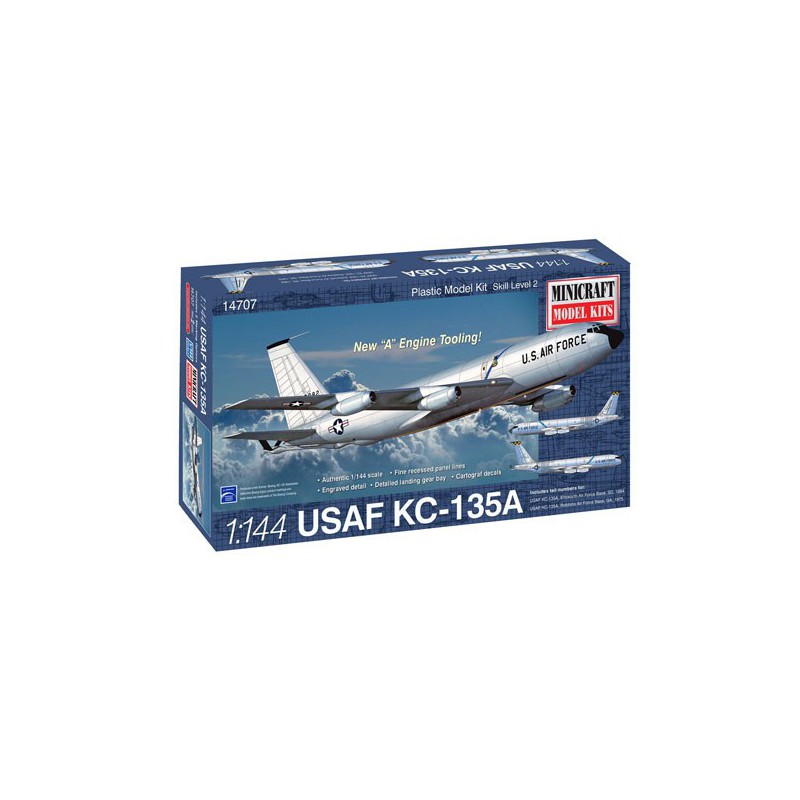 Plastic plane model KC-135A USAF 1/144 | Scientific-MHD
