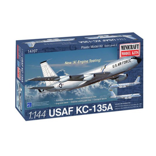 Plastic plane model KC-135A USAF 1/144 Plastic plane model KC-135A USAF 1/144 | Scientific-MHD