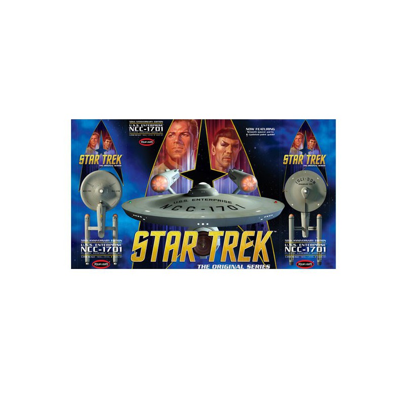 TV Star Trek USS Enterprise 50th Anniv standard plastic model. 1/350 edition | Scientific-MHD