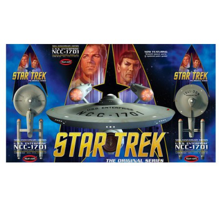 TV Star Trek USS Enterprise 50th Anniv standard plastic model. 1/350 edition | Scientific-MHD