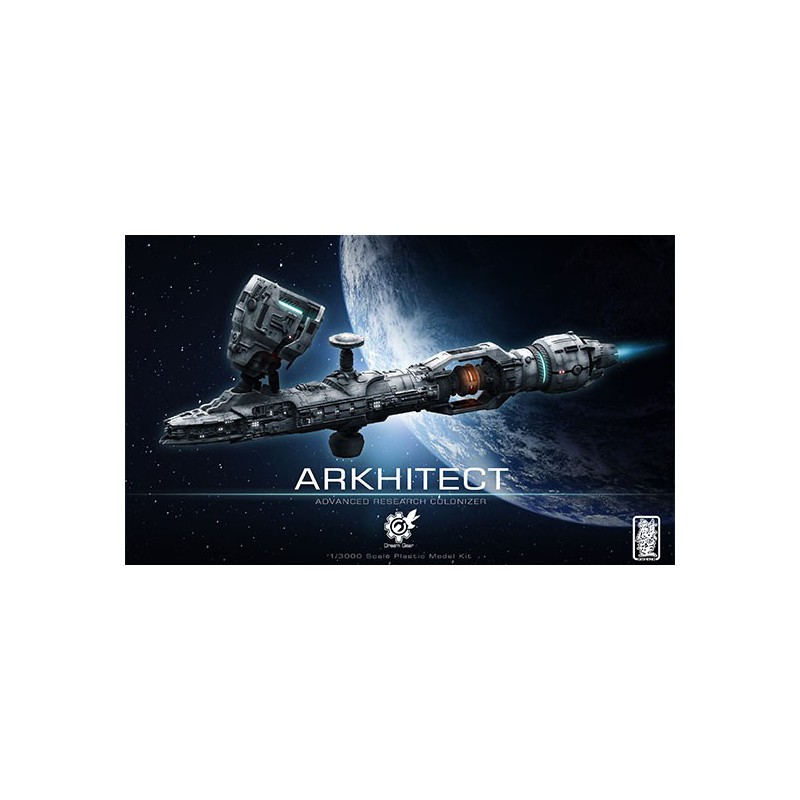Plastic science fiction model Advanced Research Colonizer | Scientific-MHD