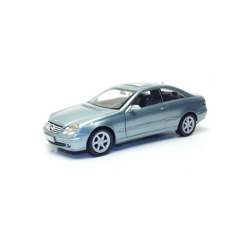 Miniature car Die Cast at1/18 Mercedes CLK Blue cut 1/18 | Scientific-MHD