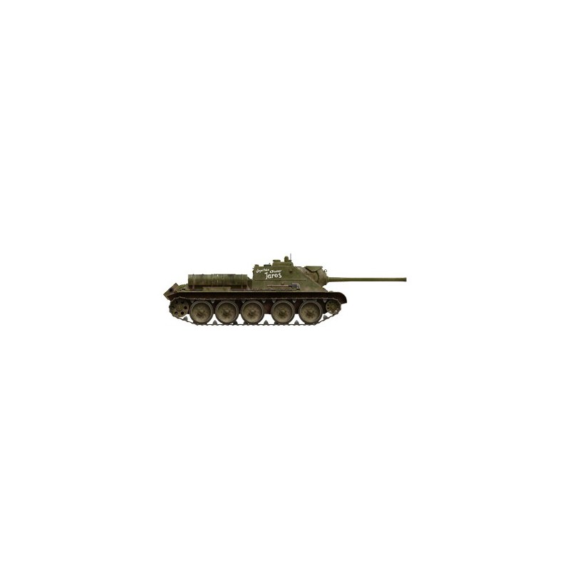 SU-85 plastic tank model 1943 MID 1/35 | Scientific-MHD